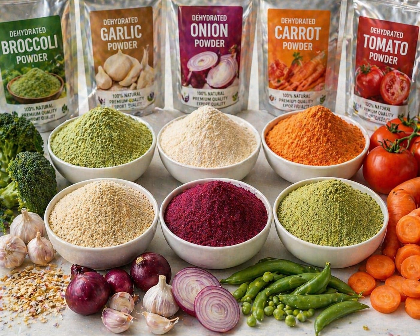 Dehydrated Vegetables